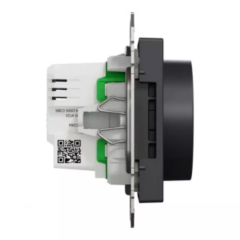 Ściemniacz LED obrotowy Multiwire 200W antracyt Schneider Electric