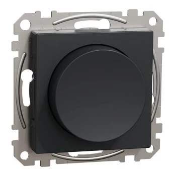 Ściemniacz LED obrotowy Multiwire 200W antracyt Schneider Electric