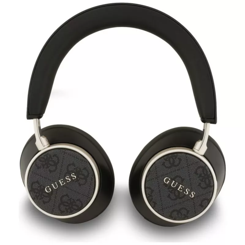Guess 4G Classic Logo Bezprzewodowe Słuchawki Nauszne Bluetooth - Czarny