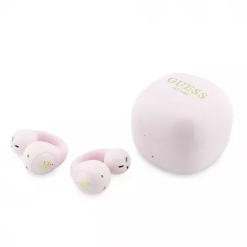 GUESS Mini Classic Open-Ear Wireless Headphones Pink