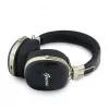 Guess Nauszne słuchawki Bluetooth z ENC, Metal 4G Script Logo, Czarny