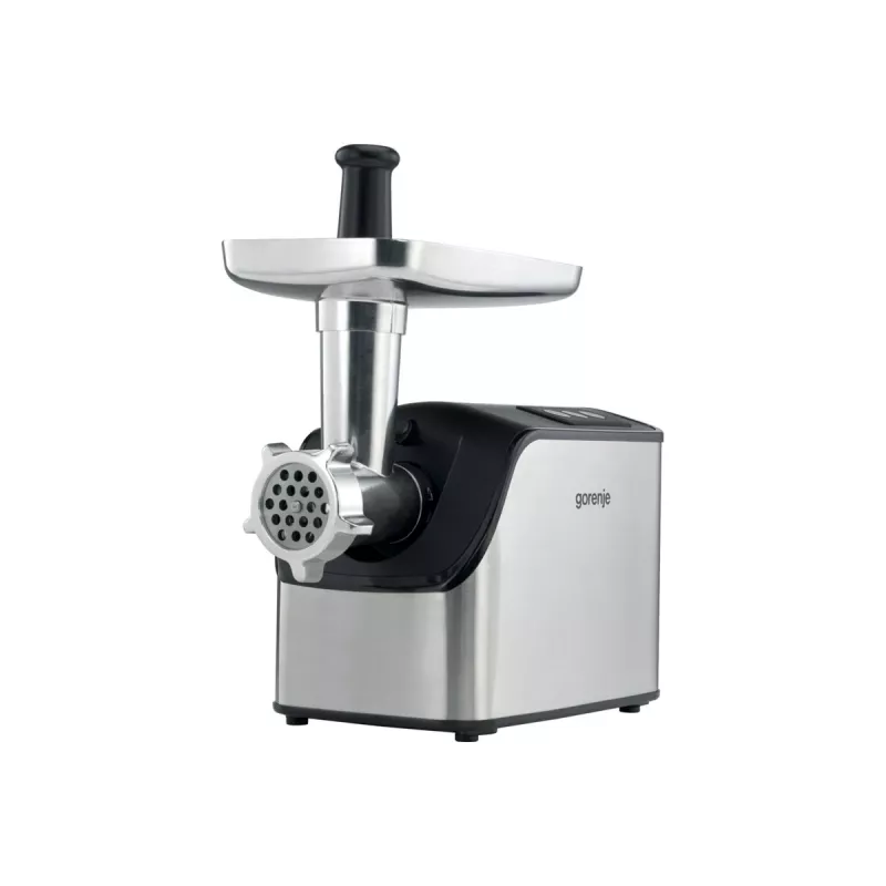 Gorenje MG2202XE Maszynka do Mięsa, Stal Nierdzewna/Czarny, 2200 W, 2,2 kg/min