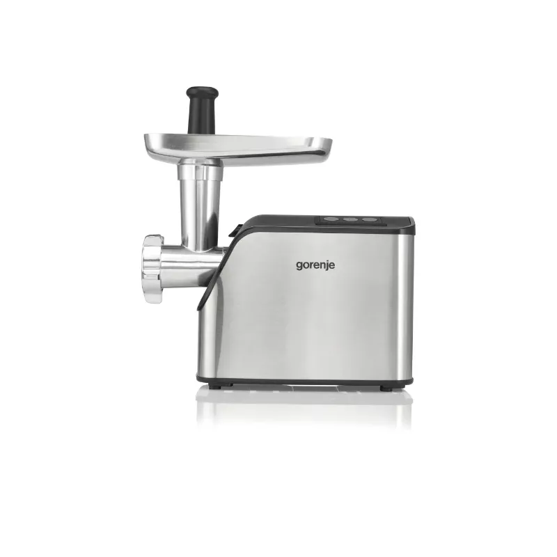 Gorenje MG2202XE Maszynka do Mięsa, Stal Nierdzewna/Czarny, 2200 W, 2,2 kg/min