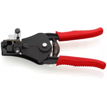 KNIPEX 1221 Automatyczne szczypce do ściągania izolacji 0,03-10 mm² (32-8 AWG) z przecinakiem, 180 mm
