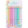 Faber-Castell Sparkle Colour Pencil Set - 20 Colours in Metal Tin