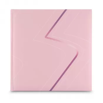 Hama Jumbo Album Fancy 30x30 cm 80 białych stron różowy