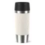 EMSA TRAVEL MUG Classic Twist (Krem/Stal nierdzewna, 0,36 litra)