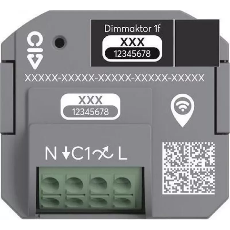 Busch-Jaeger Dimming Actuator 1-Channel Flush-Mounted Wireless 62851 U-WL