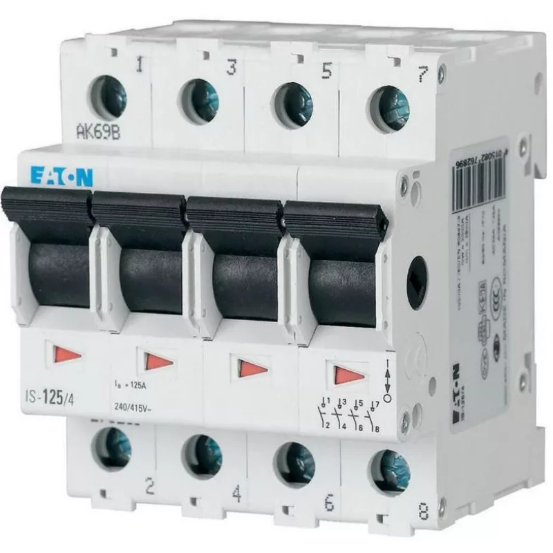 EATON IS-63/4 Modularny wyłącznik odłącznikowy 63A 4P 415V AC
