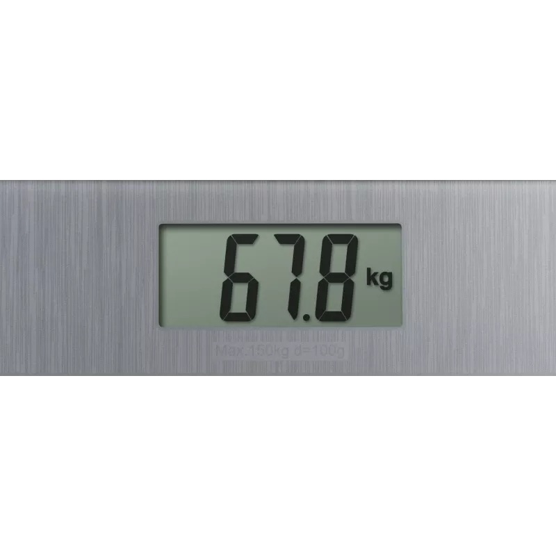 Medisana PS 400 Cyfrowa waga osobowa, udźwig 150 kg, technologia Step-on, przezroczysta/srebrna