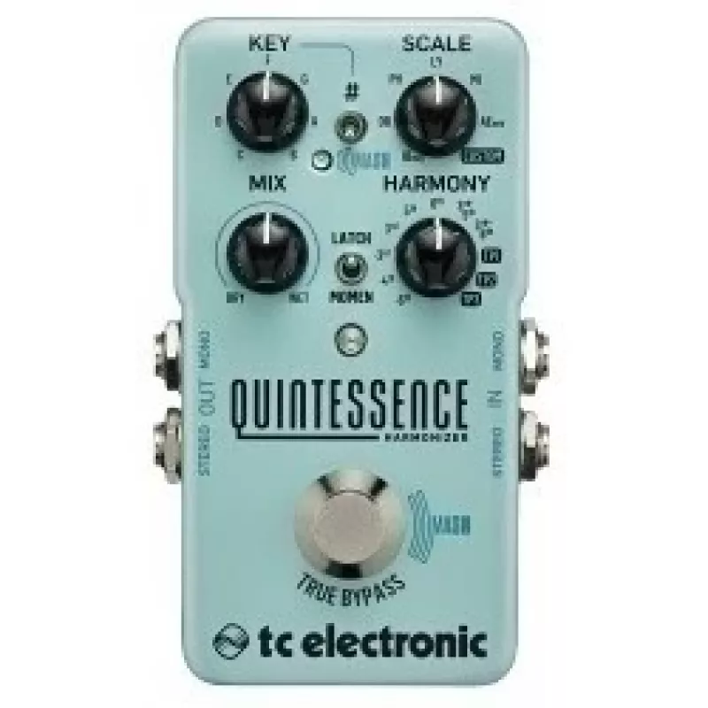 TC Electronic Quintessence Harmony Guitar Effects Pedal z technologią MASH