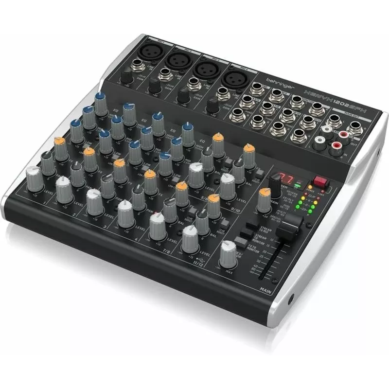 Behringer XENYX 1202SFX Analog Mixer z 12 Wejściami i Procesorem FX KLARK TEKNIK