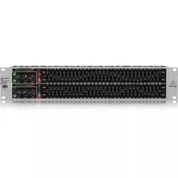 Behringer FBQ3102HD 31-pasmowy podwójny stereofoniczny korektor graficzny z detekcją sprzężenia FBQ