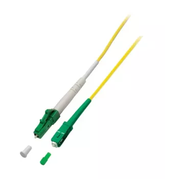 EFB Simplex Patchkabel LC/APC-SC/APC OS2 G657A2 3m LSZH 2mm gelb