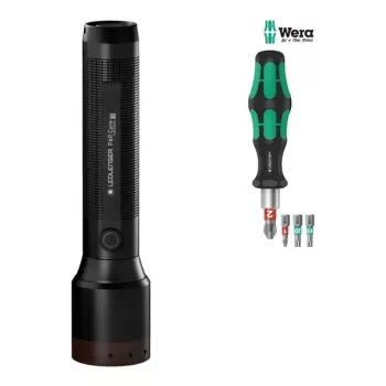 Latarka Ledlenser P6R Core + Zestaw WERA