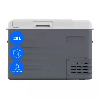 MEDION MD370026 CC35D Kompresorowa Lodówka Turystyczna 35L Szary