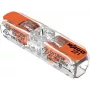 WAGO 221-2411 2-przewodowa kompaktowa złączka do łączenia przewodów, 0,2-4 mm², 60 szt.