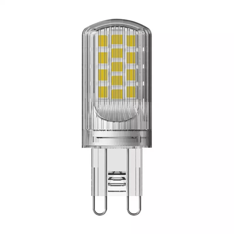 OSRAM LED PIN G9 DIM P 4W 827 Clear G9 Dimmable LED Lamp with Plug Base G9