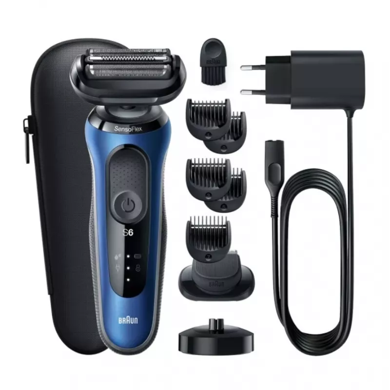Braun Series 6 61-B4500cs Golarka Foliowa Niebieski