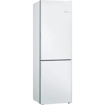Bosch KGV362WEAS Lodówko-zamrażarka, Biała, Pojemność netto 308 L, Klasa energetyczna E
