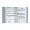 Bosch KGN397LEQ Wolnostojąca Lodówko-Zamrażarka z NoFrost, VitaFresh, 363L, Inox-look, Klasa Energetyczna E