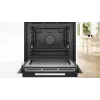 Bosch HMG976KB1 Series 8 Wbudowany piekarnik mikrofalowy z funkcją pary, 71 l, czarny