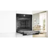 Bosch HMG976KB1 Series 8 Wbudowany piekarnik mikrofalowy z funkcją pary, 71 l, czarny