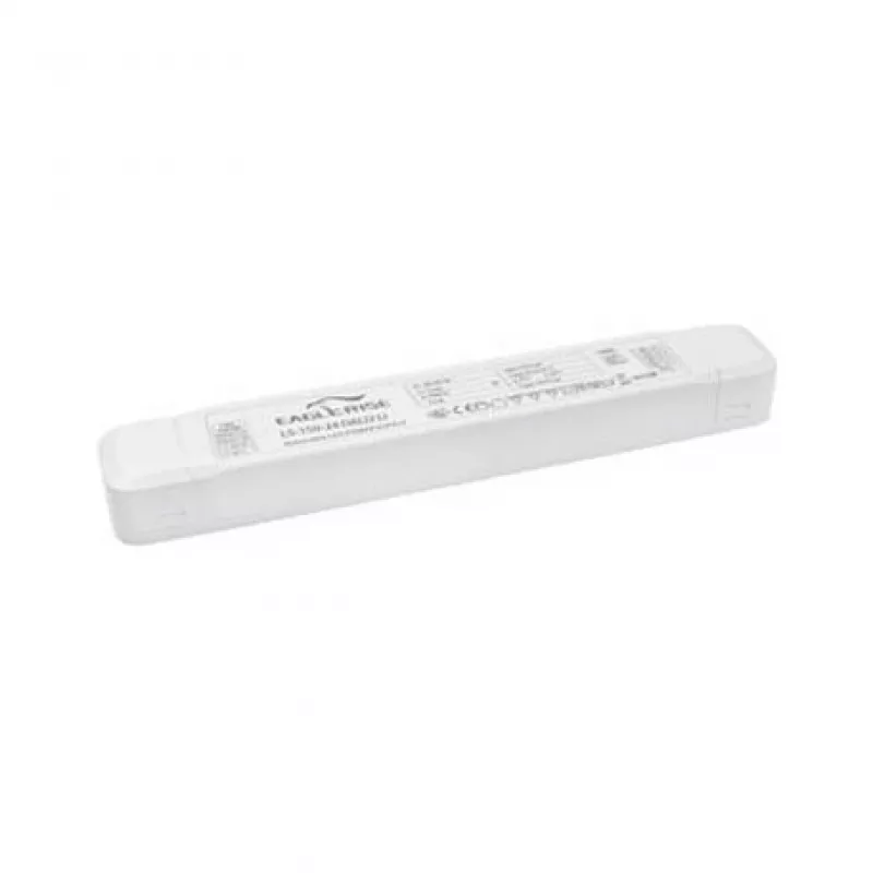Brumberg 17252000 Zasilacz LED, prostokątny, biały, DALI-2, 150W, 24V DC