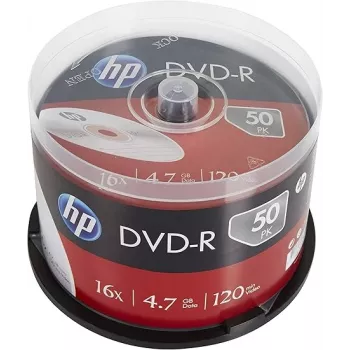 Verbatim HP DVD-R Spindle 50-Pack 16x 4.7GB AZO Archival Grade
