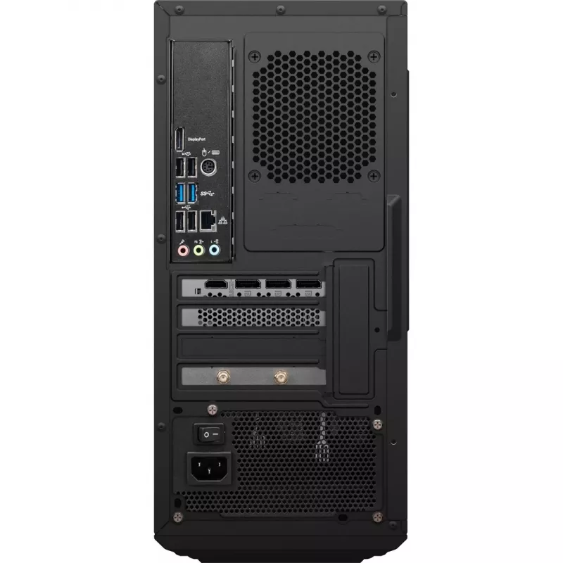 MSI MAG Infinite S3 14NVP5-2822XEU Gaming Desktop PC - Intel Core i5-14400F, 16GB DDR5, 1TB SSD, NVIDIA GeForce RTX 5070 12GB, Wi-Fi 6E, Bluetooth 5.3, 500W PSU, Czarny, Brak systemu operacyjnego, 2-letnia gwarancja