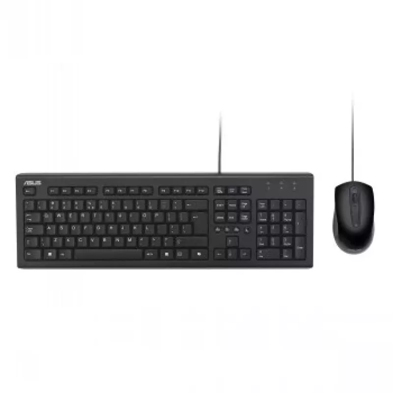 ASUS Keyboard and Mouse U2000 Estonian QWERTY Wired Combo