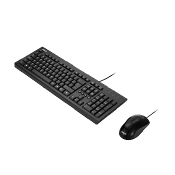 ASUS Keyboard and Mouse U2000 Estonian QWERTY Wired Combo