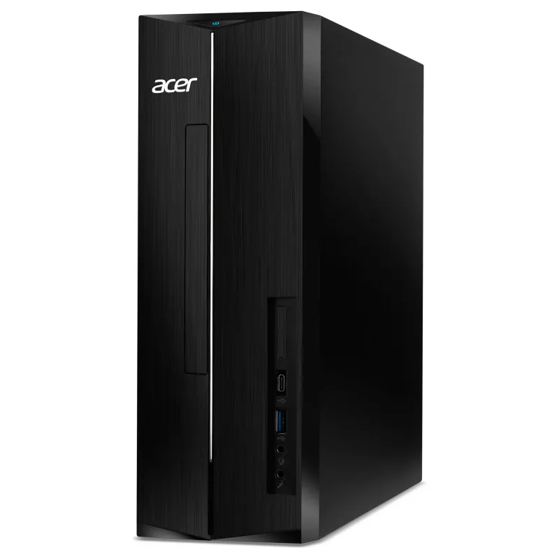 Acer Aspire XC-1715 SFF Desktop, Intel Processor N305, 16GB DDR4, 512GB PCIe NVMe SSD, Windows 11 Home, Czarny