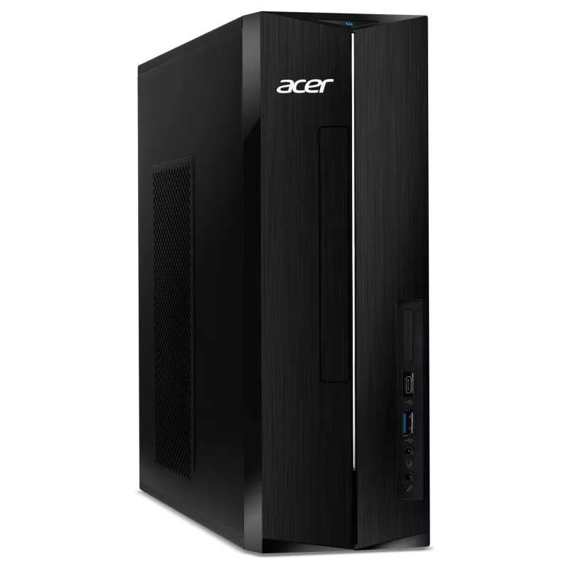 Acer Aspire XC-1715 SFF Desktop, Intel Processor N305, 16GB DDR4, 512GB PCIe NVMe SSD, Windows 11 Home, Czarny