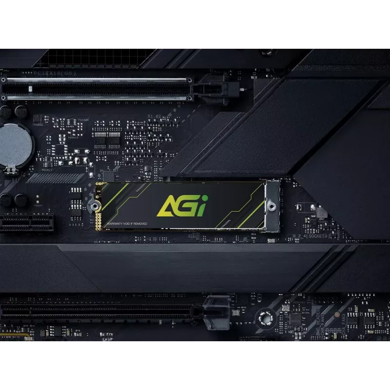 AGI TECHNOLOGY 1TB M.2 NVMe PCIe 4.0 SSD - 4700MB/s odczyt, 2800MB/s zapis, 600TBW