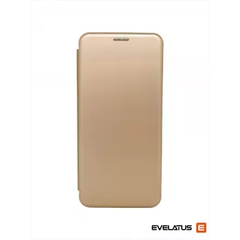 Evelatus Etui Książkowe Xiaomi Redmi Note 10 Pro Złoty