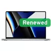 Apple Renewed Grade C MacBook Pro 14 A2442 14 cali 32 GB SSD 1 TB Apple M1 Pro 10-rdzeniowy CPU macOS Klawiatura US/RU