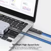 UNITEK USB-C Active Optical Cable 5m - 10Gbps, PD 60W, 8K@30Hz, Czarny