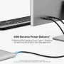 UNITEK USB-C Active Optical Cable 5m - 10Gbps, PD 60W, 8K@30Hz, Czarny