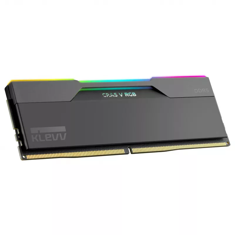 32GB KLEVV CRAS V RGB DDR5-6400 CL30 Dual Channel Kit (2x16GB) Czarny