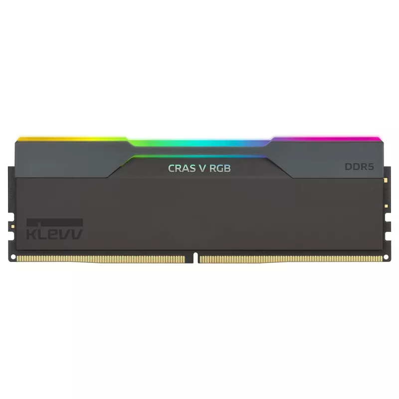 32GB KLEVV CRAS V RGB DDR5-6400 CL30 Dual Channel Kit (2x16GB) Czarny