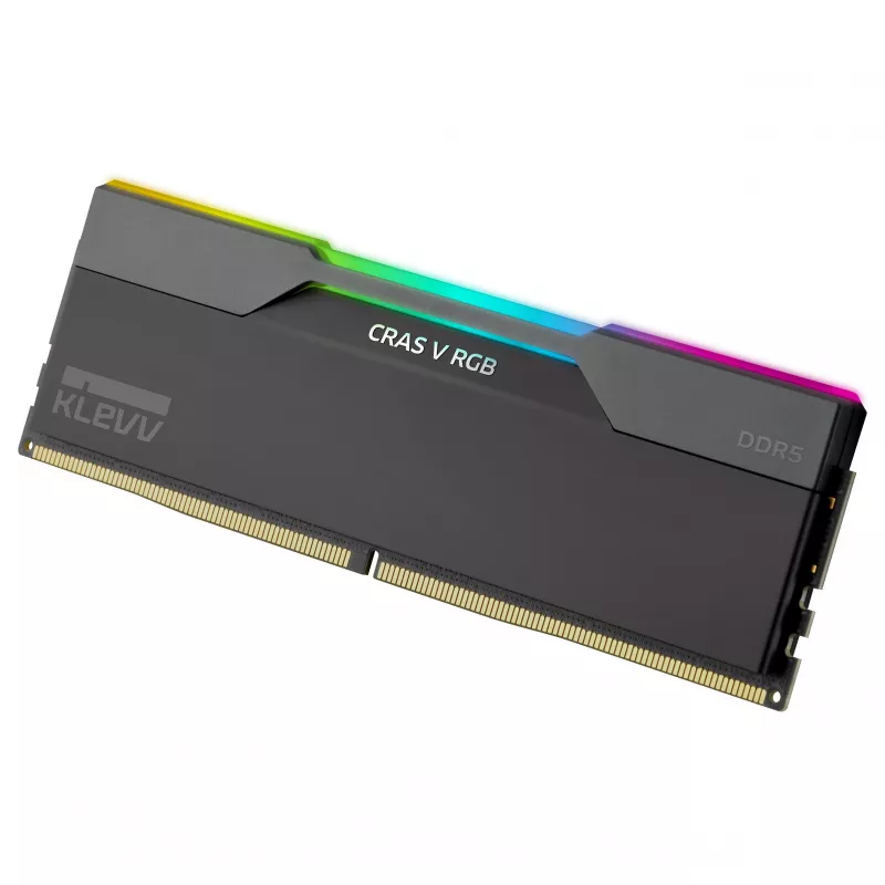 32GB KLEVV CRAS V RGB DDR5-6400 CL30 Dual Channel Kit (2x16GB) Czarny