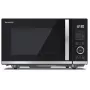 Sharp YC-QG204AE-B Kuchenka mikrofalowa z grillem, 20L, 800W, Czarny