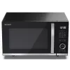 Sharp YC-QG204AE-B Kuchenka mikrofalowa z grillem, 20L, 800W, Czarny