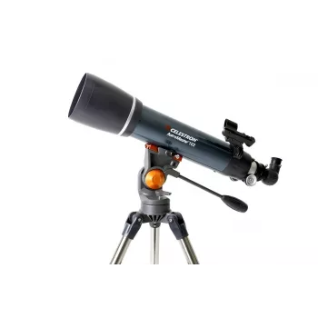 Teleskop refraktorowy Celestron AstroMaster 102AZ, apertura 102 mm, ogniskowa 660 mm, czarny