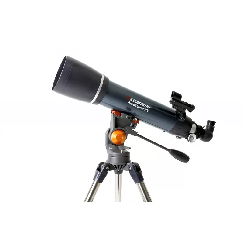 Teleskop refraktorowy Celestron AstroMaster 102AZ, apertura 102 mm, ogniskowa 660 mm, czarny