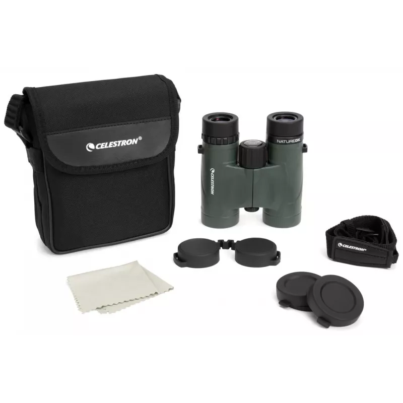 Lornetka Celestron Nature DX 8x32 BaK-4 Czarno-Zielona