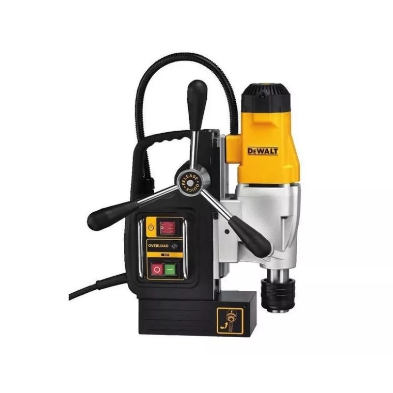 DEWALT DWE1622K-QS Magnetyczna wiertarka stołowa 1200W 2-biegowa Aluminium Czarny Żółty