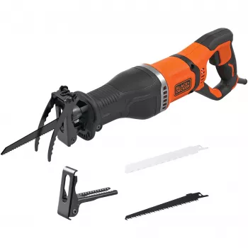 Black & Decker BES301-QS Piła szablasta 2800 spm 750 W Czarny, Pomarańczowy