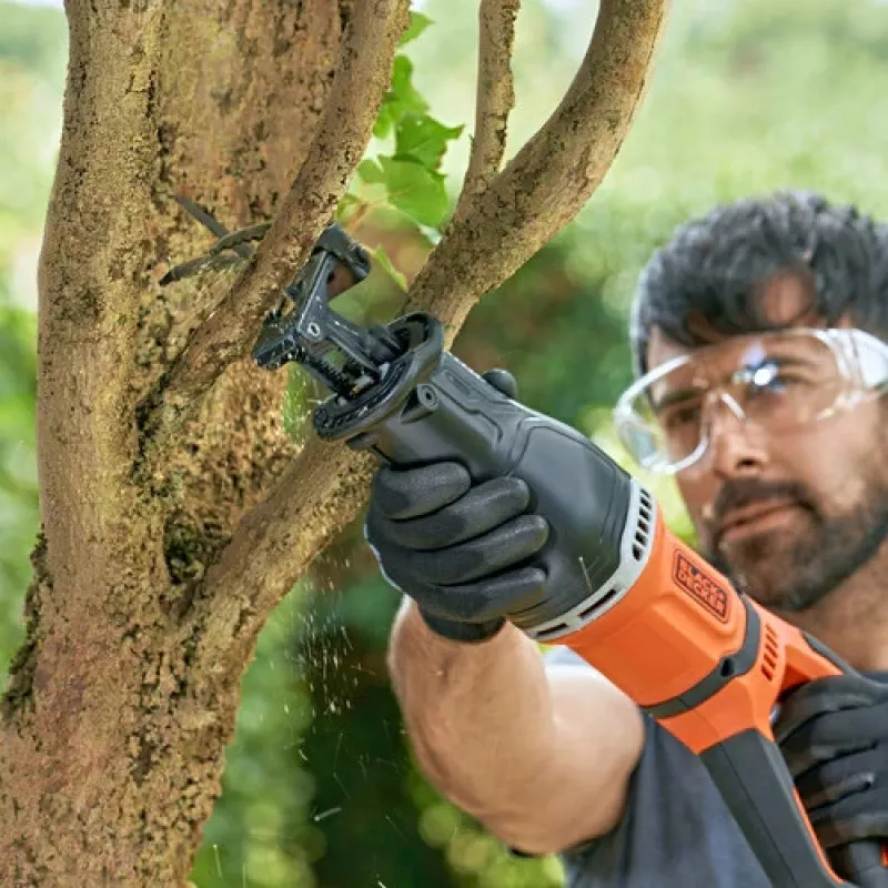 Black & Decker BES301-QS Piła szablasta 2800 spm 750 W Czarny, Pomarańczowy